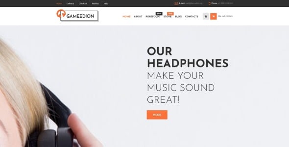тема gameedion woocommerce