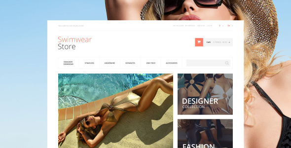 великолепные купальники magento theme
