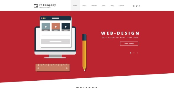 it-компания wordpress тема