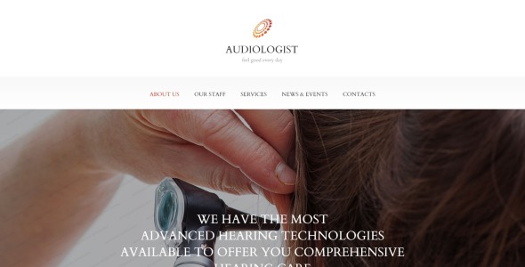 шаблон сайта медицинского оборудования