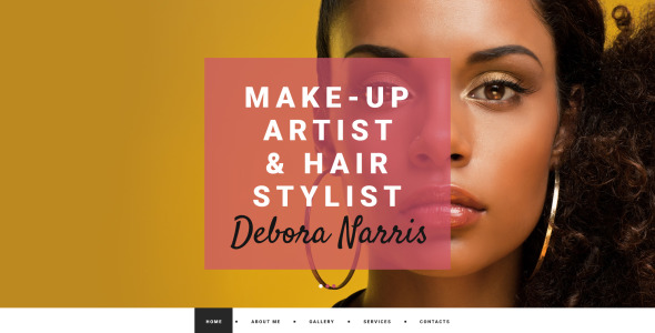 персональная страница адаптивный шаблон сайта