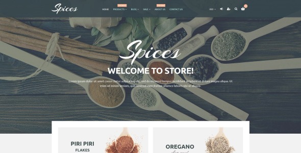 spice shop отзывчивая тема shopify