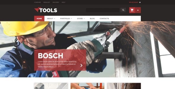 инструменты тема woocommerce