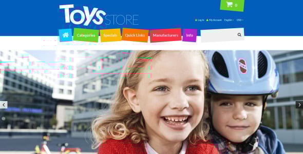магазин игрушек zencart шаблон
