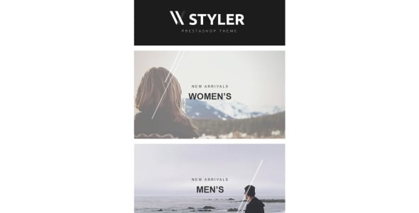 адаптивный шаблон информационного бюллетеня одежды