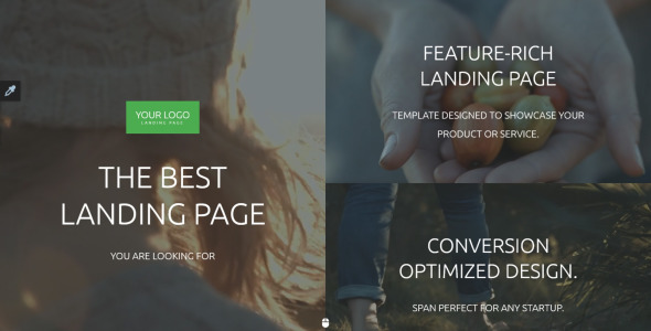 адаптивный шаблон целевой страницы для бизнеса и услуг