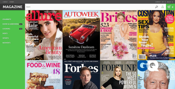 глянцевые обложки prestashop theme