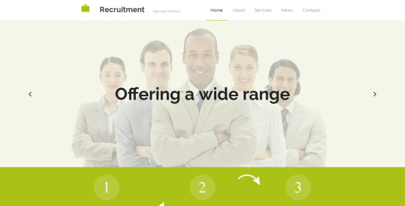 шаблон job portal moto cms 3