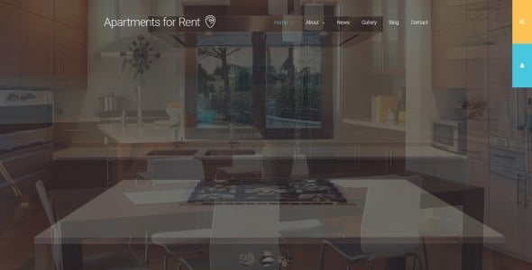 квартиры в аренду шаблон joomla