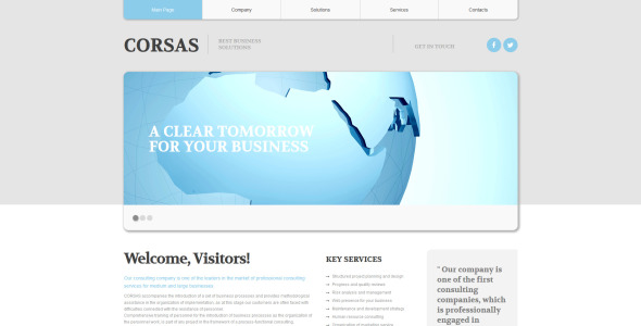 консультационный шаблон moto cms 3