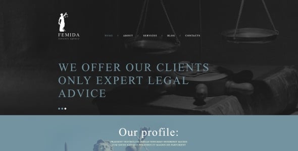 шаблон femida joomla