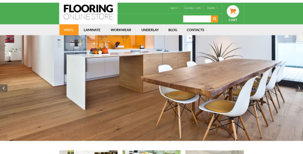 напольное покрытие интернет-магазина prestashop theme