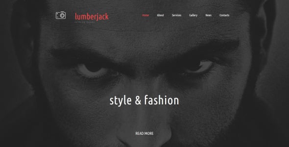 фотограф портфолио отзывчивый шаблон фотогалереи