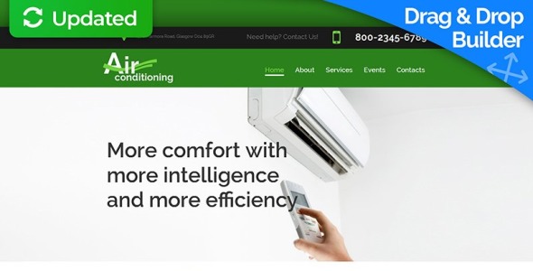 кондиционер moto cms 3 шаблон