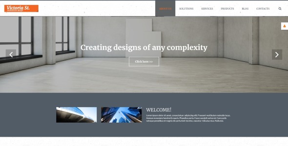 Архитектура Дизайн Шаблон joomla