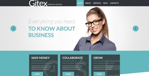 шаблон gitex joomla