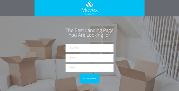 шаблон moving company moto cms 3