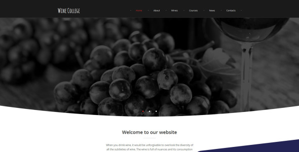 онлайн винный клуб moto cms 3 шаблон