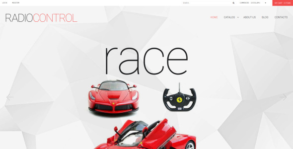 шаблон virtuemart для радиоуправления