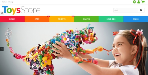 тема магазина игрушек prestashop