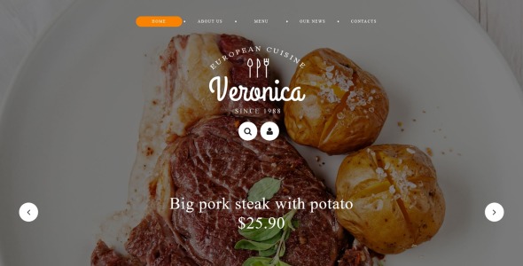 шаблон veronica joomla