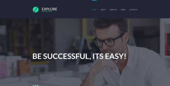 бизнес и услуги moto cms 3 шаблон