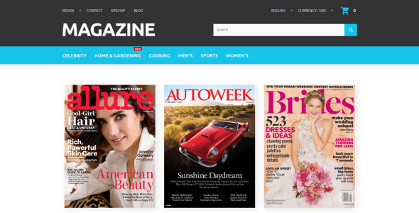 тема журнала prestashop