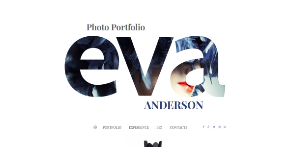 фотограф портфолио отзывчивый шаблон фотогалереи