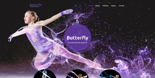 skating moto cms html шаблон