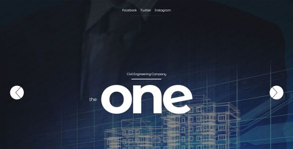 один шаблон сайта