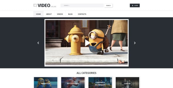 видеозаписи wordpress тема