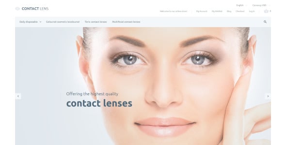 clear vision magento тема