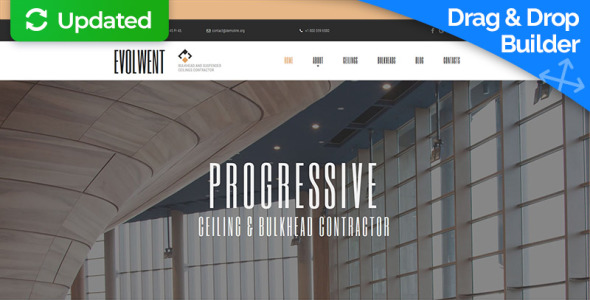 строительная компания moto cms 3 шаблон