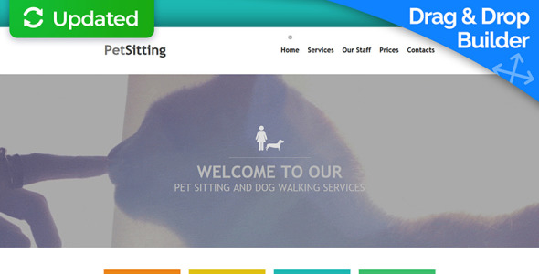 pet sitting moto cms 3 шаблон