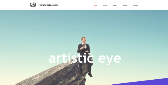 профессиональный фотограф moto cms 3 шаблон