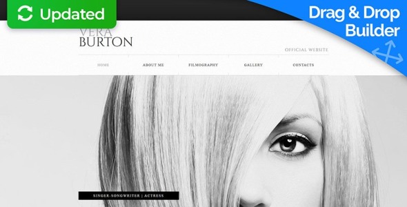 шаблон singer moto cms 3