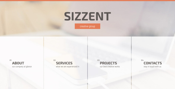 шаблон сайта sizzent шаблон сайта sizzent