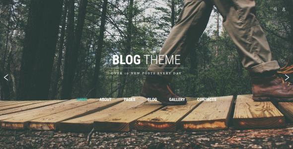 тема блога шаблон joomla