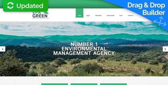 шаблон environmental moto cms 3