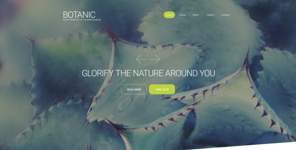 адаптивный шаблон сайта garden design