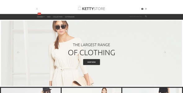 kettystore magento тема