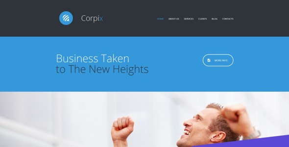 бизнес-консалтинг moto cms 3 шаблон