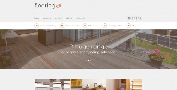 flooring co. шаблон сайта