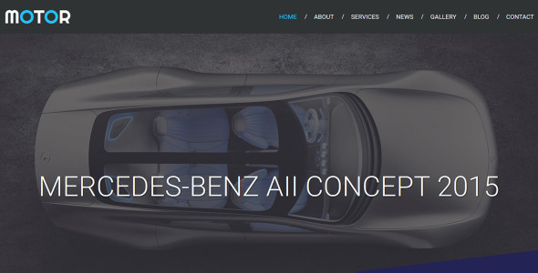 шаблон autotrader moto cms 3
