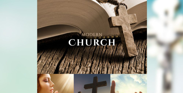 религиозный отзывчивый шаблон информационного бюллетеня