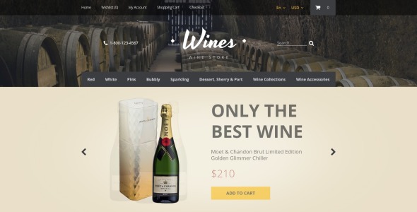 шаблон вин opencart