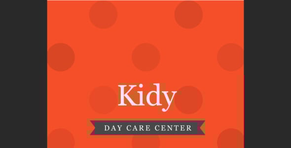 дневной уход отзывчивый шаблон информационного бюллетеня