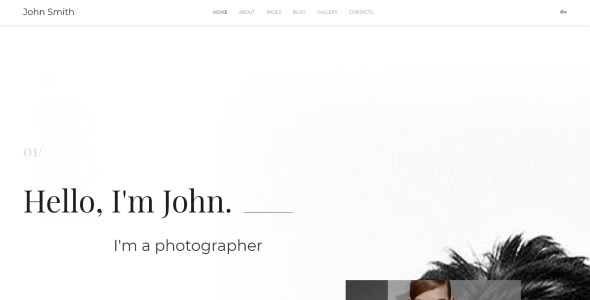 шаблон личного портфолио joomla