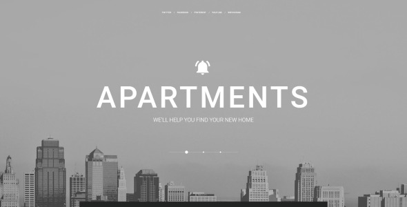 агентство недвижимости отзывчивый wordpress тема