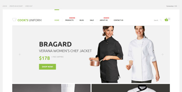 uniform store отзывчивая тема shopify